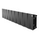 Радиатор биметаллический Royal Thermo PianoForte 200 18 секций боковое подключение черный 1682322