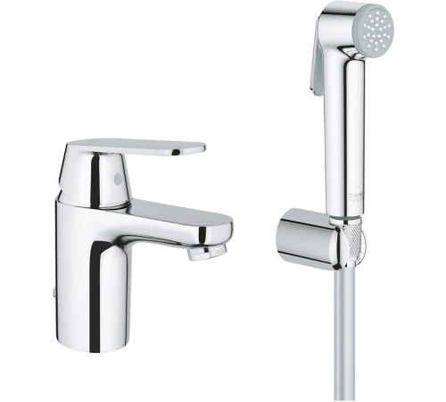 Смеситель для раковины GROHE Eurosmart Cosmopolitan с гигиеническим душем хром 23125000