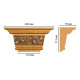 Капитель DECOMASTER D203-1223 220x113x70 мм D203-1223