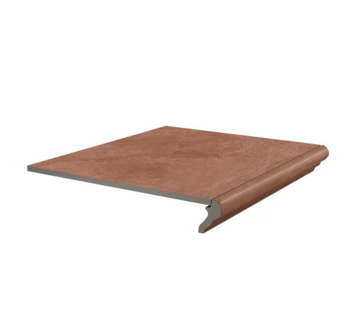 Ступень фронтальная KERAMA MARAZZI Хадду красный матовый 40.2x34x0.8 см KM4040G0021NGTF