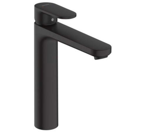 Смеситель для раковины hansgrohe Vernis Blend 190 без сливного гарнитура черный матовый 71582670