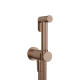 Гигиенический душ Gessi Transparenze настенный Copper Brushed PVD 14331#708