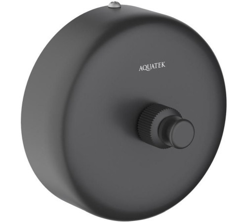 Веревка для белья Aquatek 2.5 м с держателем матовый черный AQ4994MB