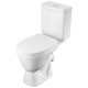 Унитаз-компакт Santek УНО 2-режимный сиденье softclose 1.WH50.1.613