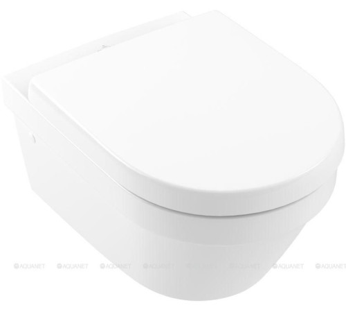 Унитаз подвесной Villeroy &amp; Boch Architectura 370x530 мм с сиденьем 4694HR01