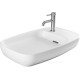 Раковина накладная Allen Brau LIBERTY 2 с щелевым сливом 700x426 мм белый матовый 4.32012.21