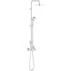 Душевая система со смесителем для ванны GROHE Tempesta Cosmopolitan System 200 хром 26305001