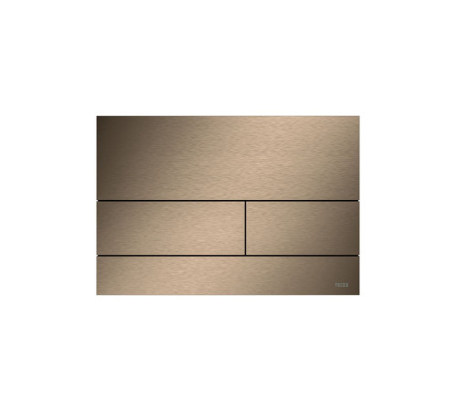 Панель смыва TECE TECEsquare II металл PVD Brushed Red Gold 9240848