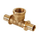 Тройник аксиальный Hoobs 16x2.2-1/2-16x2.2 мм с внутренней резьбой HB-PEXTG-161216