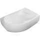 Ванна акриловая Aquanet Capri 170x110 R правая с каркасом 00205387