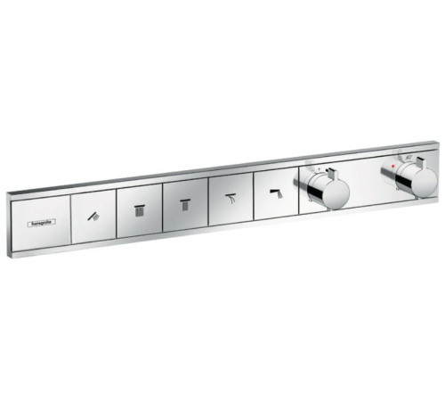 Термостат Hansgrohe RainSelect для 5 потребителей внешняя часть 15384000