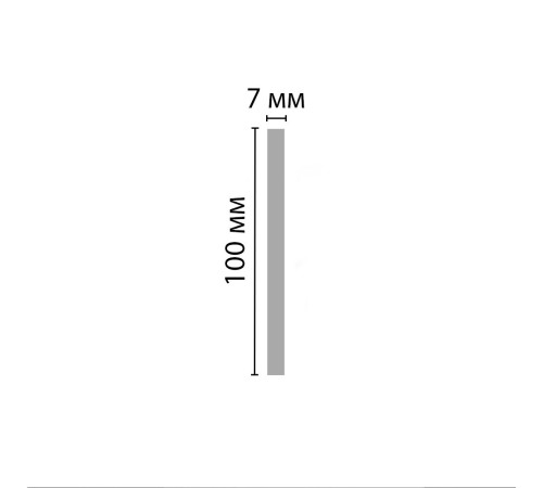 Декоративная панель Decomaster D310-112G ДМ 100х7х2900 мм D310-112G ДМ