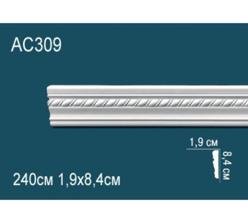 Молдинг Perfect полиуретановый для стен AC309