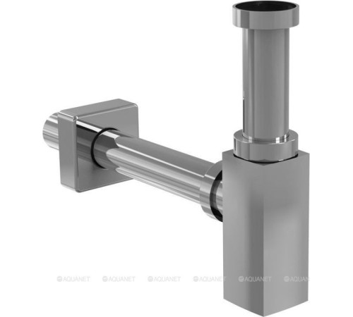 Сифон для умывальника AlcaPlast A401 Design 32 мм квадратный A401