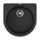 Кухонная мойка Omoikiri Akegata 51-BL Artgranit 51x51 см черный 4993758