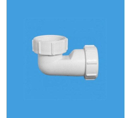 Отвод компрессионный McAlpine 90° 1 1/2х40 мм низкий 40FSD