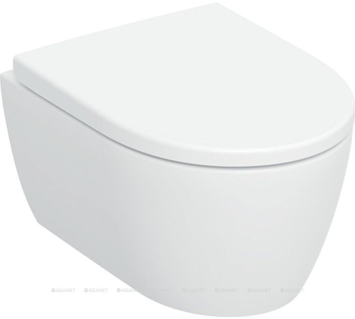 Унитаз подвесной Geberit iCon 2.0 Compact TurboFlush 350x490 мм с сиденьем 503.048.00.1