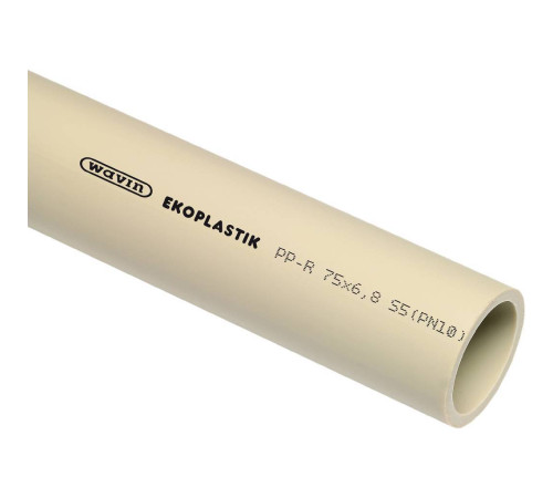 Труба полипропиленовая Wavin Ekoplastik PN10 50x4,6 мм 4 м STR050P10X