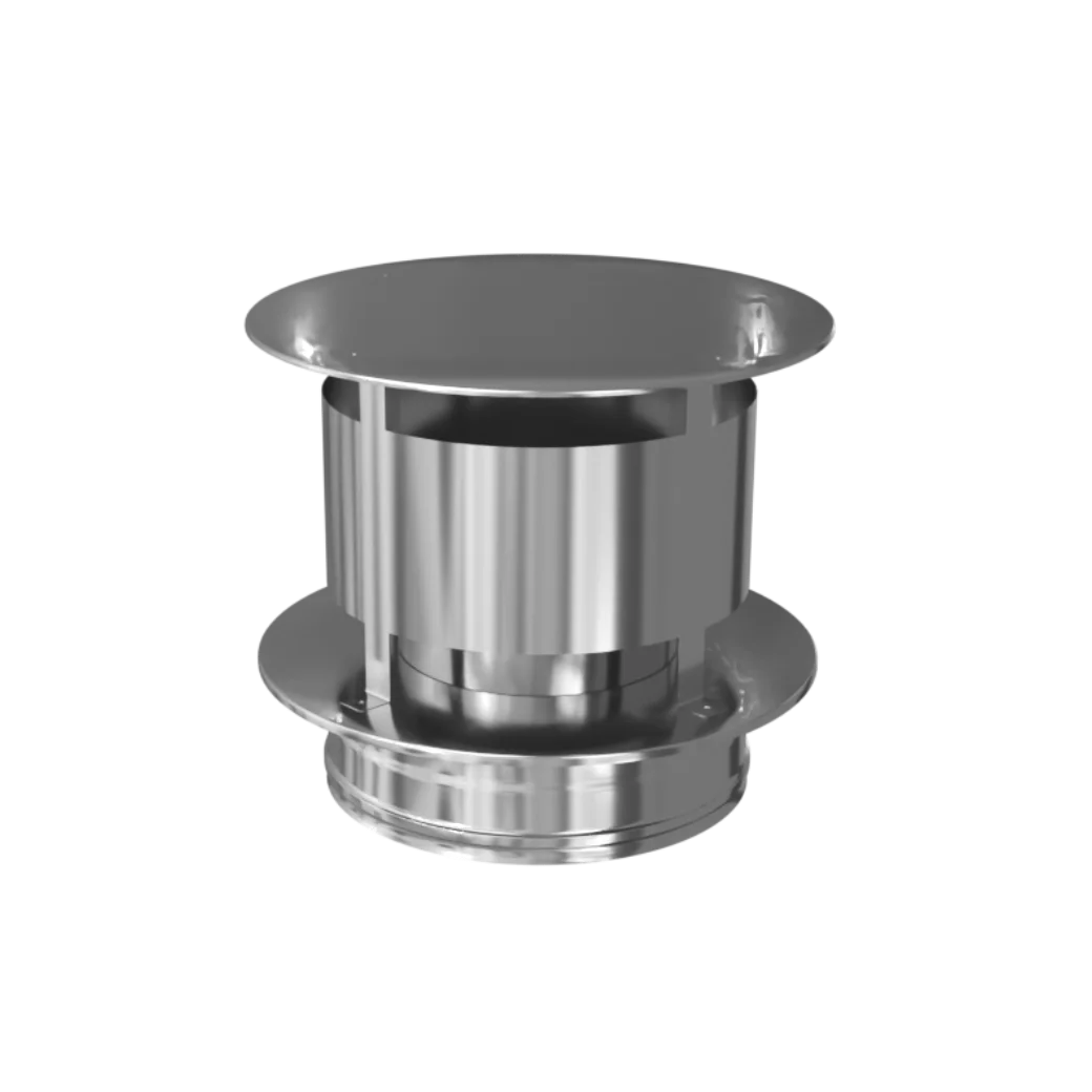 Оголовок дымохода Ferrum 115х200 мм AISI 304 0.8 мм Af3131