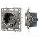 Розетка с заземлением, без рамки Arlight SCT 043741