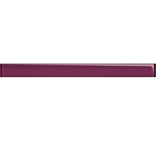 Спецэлемент стеклянный Cersanit Universal Glass пурпурный 4х45 см UG1H221