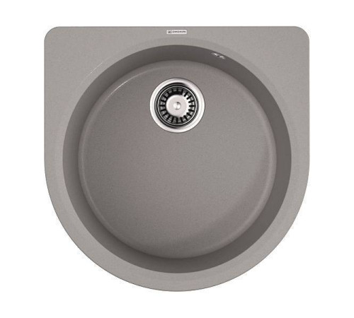 Кухонная мойка Omoikiri Akegata 51-GR Artgranit 51x51 см leningrad grey 4993756
