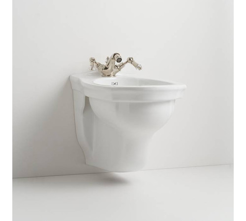 Биде подвесное Devon&amp;Devon Westminster 35х36 см 1 отверстие белый IBBID1FSWES