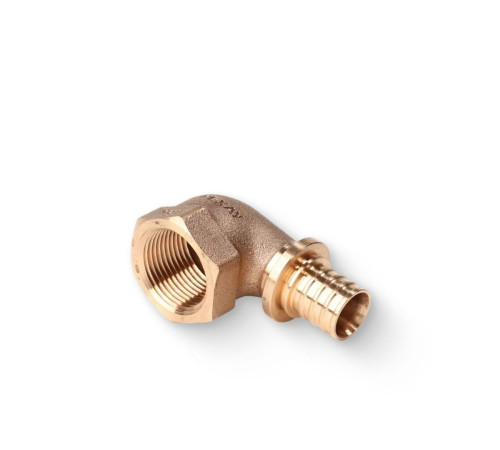 Угольник аксиальный Rehau RAUTITAN RX+ 25 x 1 ВР бронза 14563573001