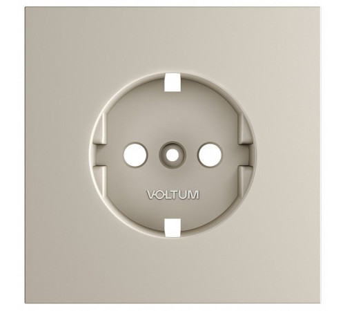 Накладка для розетки с заземлением Voltum S70 VLS000603
