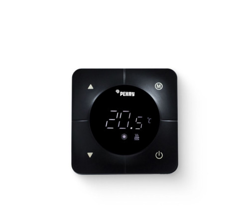 Терморегулятор REHAU Nea H 230 В черный 13372303001