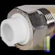 Муфта комбинированная разъемная американка Pro Aqua 20x3/4 НР PP-R белая PA21010
