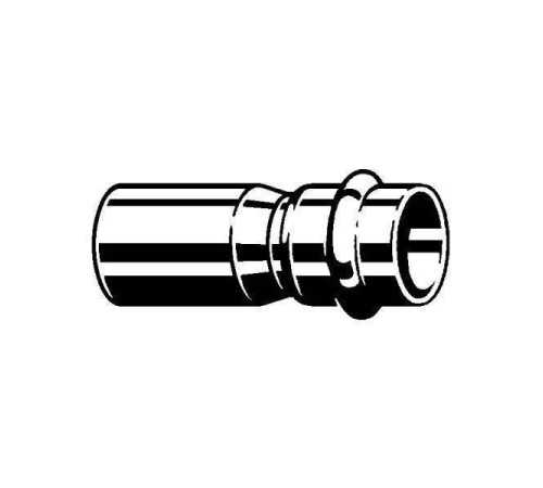 Муфта надвижная Viega Profipress 42x22 мм медь 296445