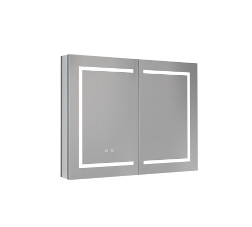 Зеркальный шкаф AQUATON AQ7904-MLC 900x700x133 мм с подсветкой и антизапотеванием AQ7904-MLC