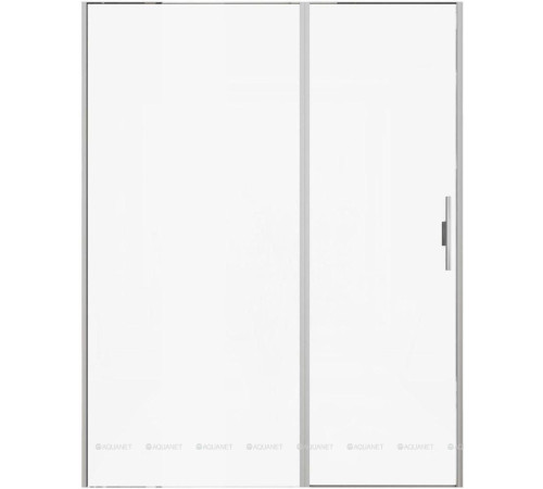 Душевая дверь Allen Brau Priority 1600 мм стекло Optiwhite брашированный алюминий 3.31038.BA