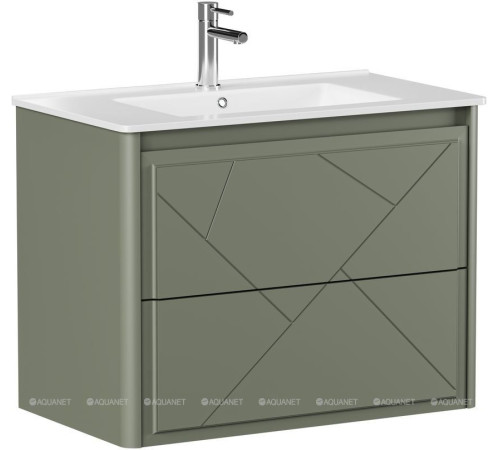 Тумба Allen Brau PARIS 80 см олива матовый 1.360001.CGM