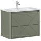 Тумба Allen Brau PARIS 80 см олива матовый 1.360001.CGM