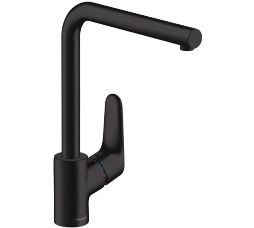 Смеситель для кухни Hansgrohe Focus M41 280 1jet матовый черный 31817670