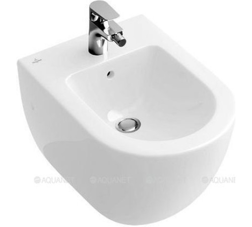 Биде подвесное Villeroy &amp; Boch Subway 2.0 CeramicPlus 375x565 мм 540000R1