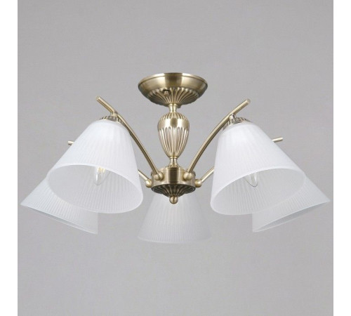 Люстра на штанге ILLUMICO IL0910-8CSQ-26 AB ELITE