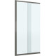 Душевая шторка на ванну Cezares SLIDER 90x150 см оружейная сталь SLIDER-FIX-VF-11-90/150-C-GM