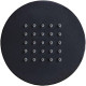 Форсунка боковая BOSSINI TONDO FLAT WALL 100x100 мм черный матовый I00175.073