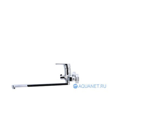 Смеситель для ванны с длинным изливом Aquanet Static хром AF330-21C