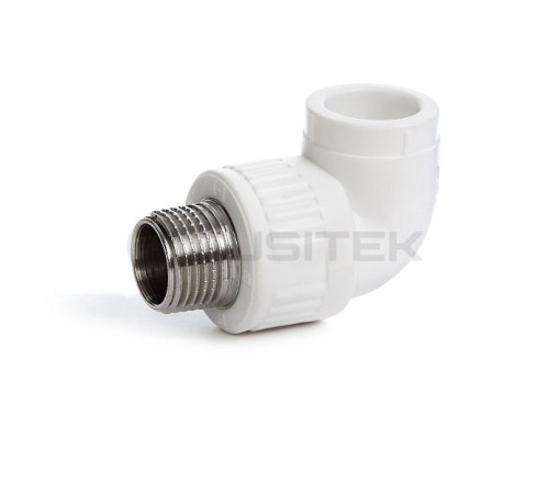 Угольник переходной Fusitek PP-R 90° 25x3/4 НР FT04504