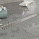 Трап душевой Plumberia Selection PS LINEAR 6x60 см комбинированный затвор нержавеющая сталь PSL60MT