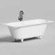 Ванна встраиваемая Salini Ornella Kit 170х75х60 см S-Sense белый глянцевый 103513G