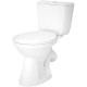 Унитаз-компакт Santek Бриз 1-режимный с полипропиленовым сиденьем 1.WH20.2.569
