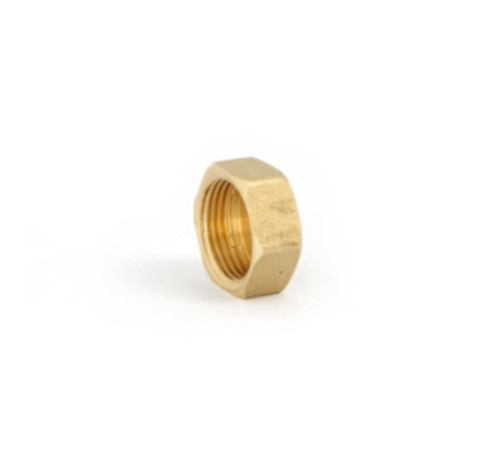 Заглушка ВР General Fittings 3/8 латунь 607G1001