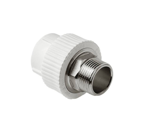 Муфта комбинированная Pro Aqua PPR под ключ НР 40х1 1/2 белая PA23521P