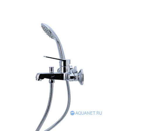 Смеситель для ванны Bravat Eco с коротким изливом и душем F6111147C-B