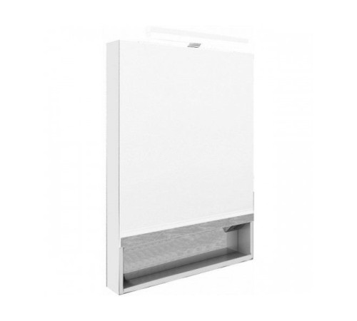 Шкаф зеркальный Roca The Gap 600х850х129 мм LED подсветка белый ZRU9302748